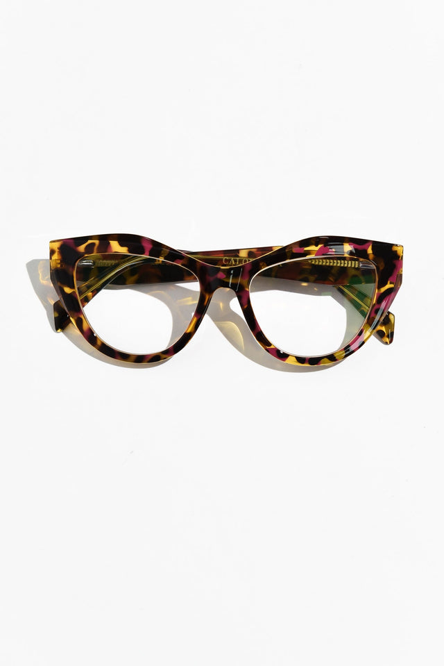 Newcastle Pink Tortoiseshell Reading Glasses image 1