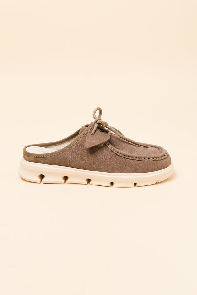 Opex Brown Leather Mule image 1