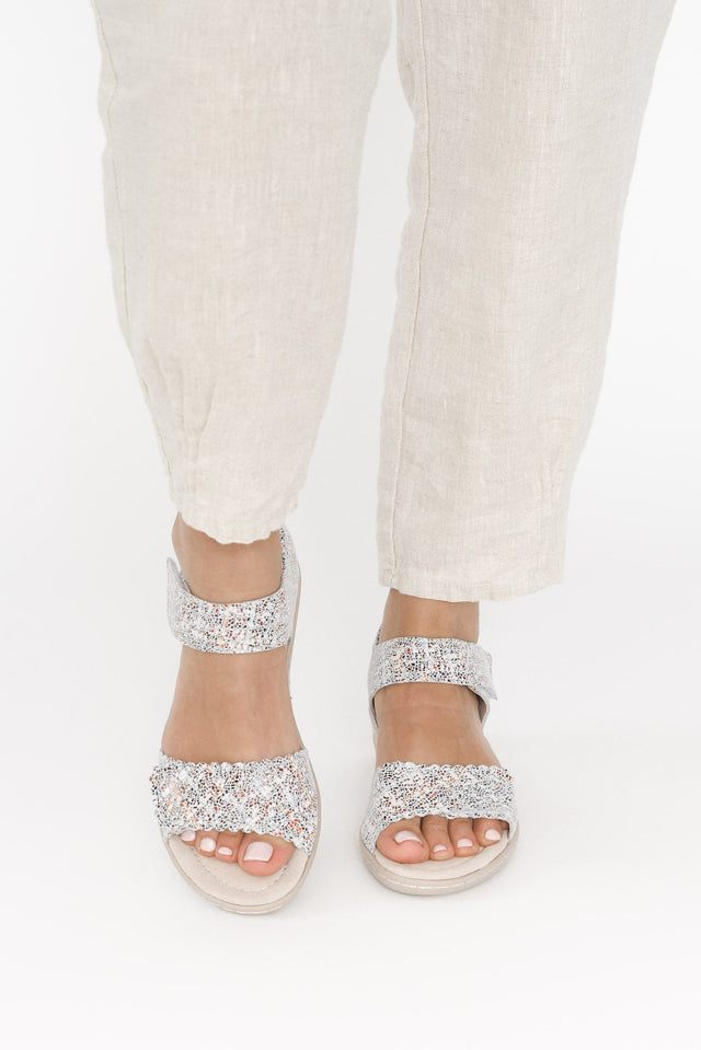 Petal Multi Leather Velcro Sandal image 8