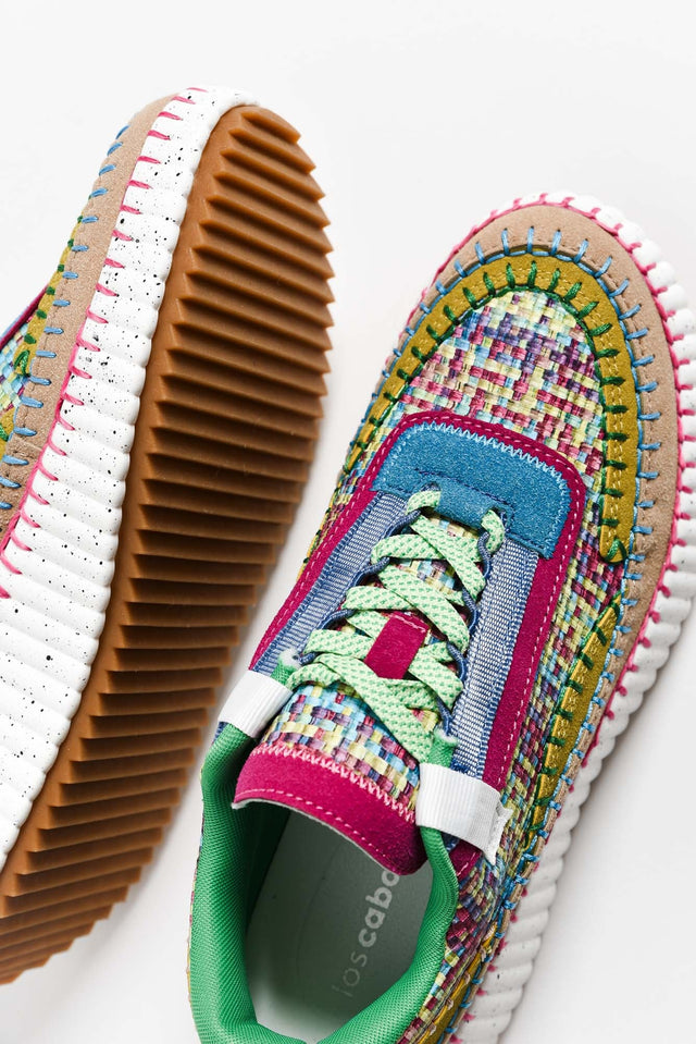 Picasso Colour Block Platform Sneaker image 3