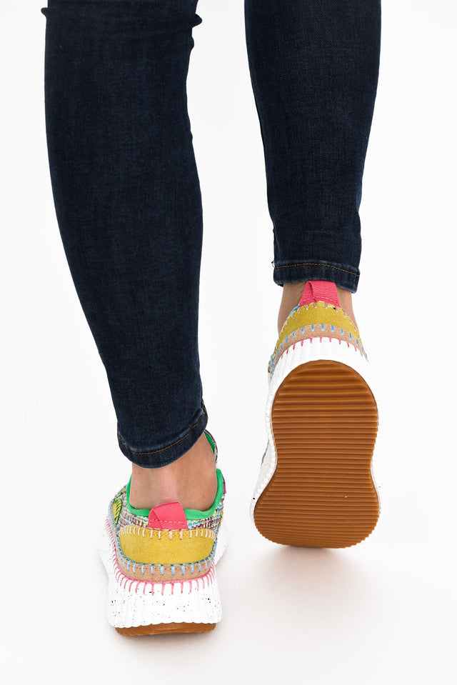 Picasso Colour Block Platform Sneaker image 7