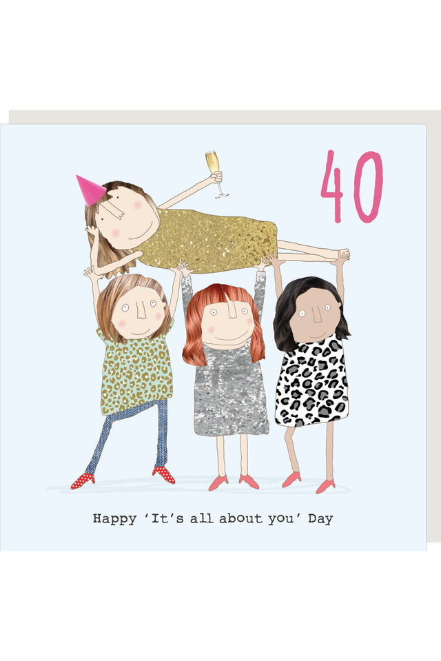 40 Years Birthday Card image 1