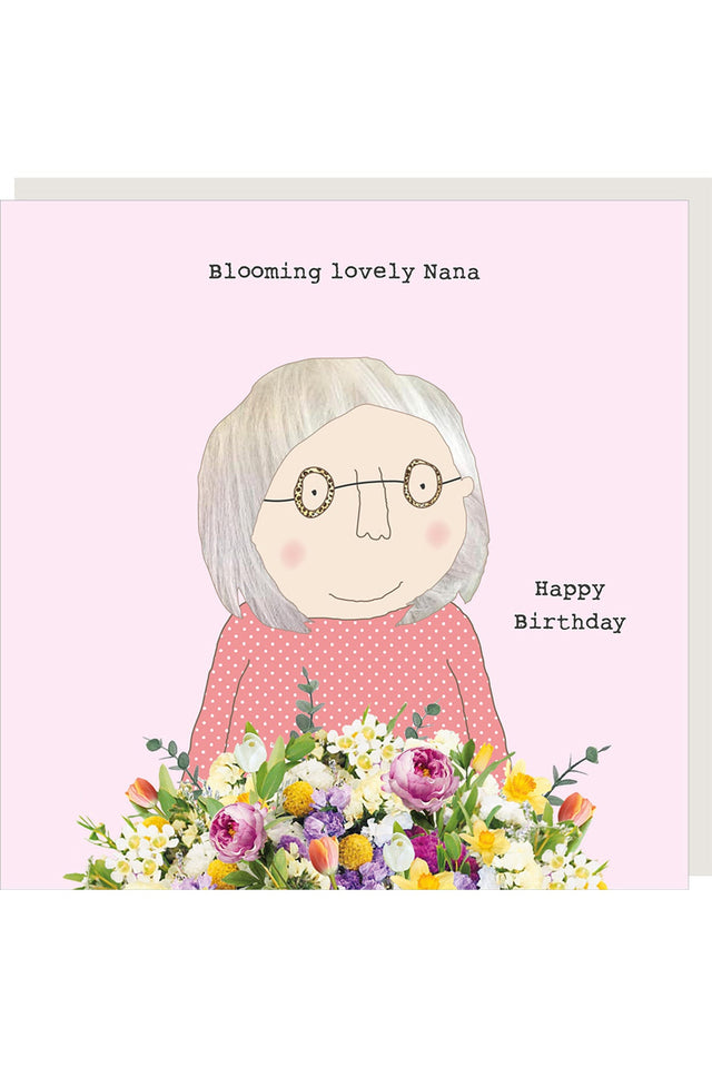 Nana Blooming Birthday Card image 1