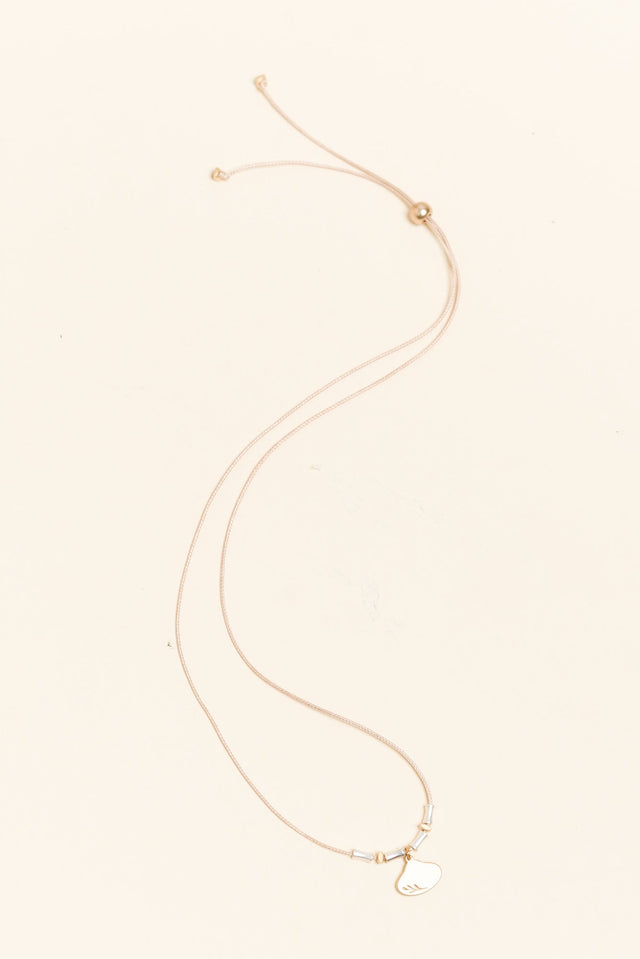Raelyn Gold Leaf Pendant Necklace image 1