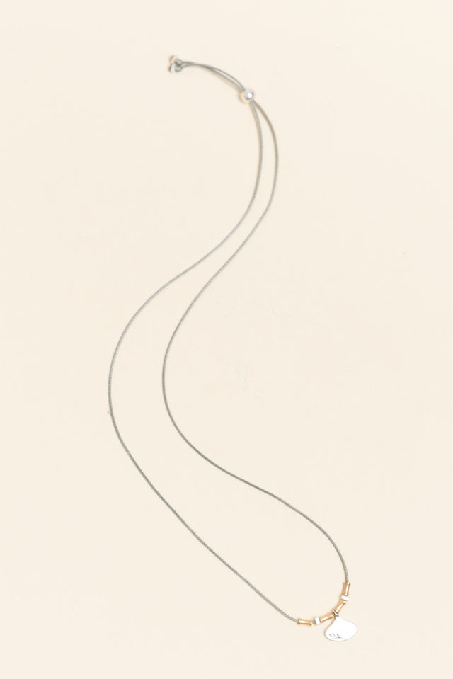 Raelyn Silver Leaf Pendant Necklace image 1