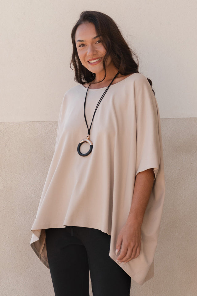 Atwood Beige Batwing Top image 1
