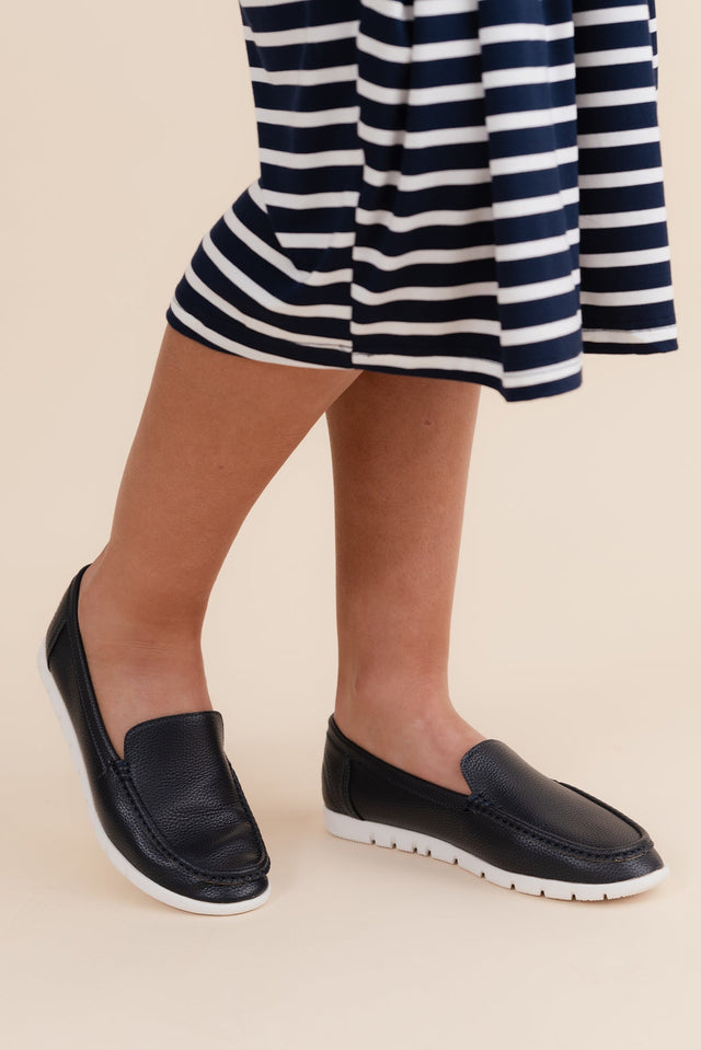Ajay Navy Loafer image 2
