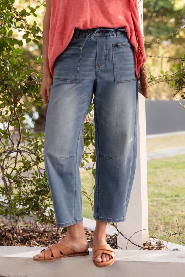 BB Barrel Blue Jeans image 1