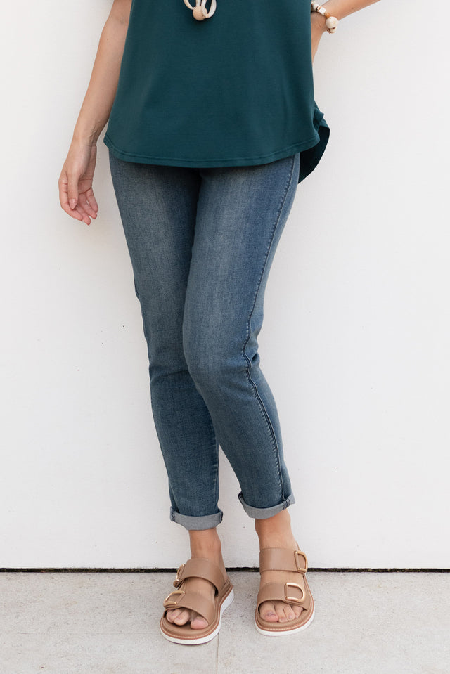 Courtney Dark Denim Stretch Jeans image 2