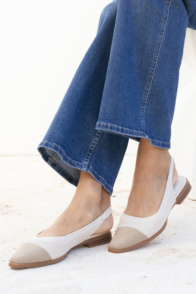 Syrita Taupe Slingback Mule image 2