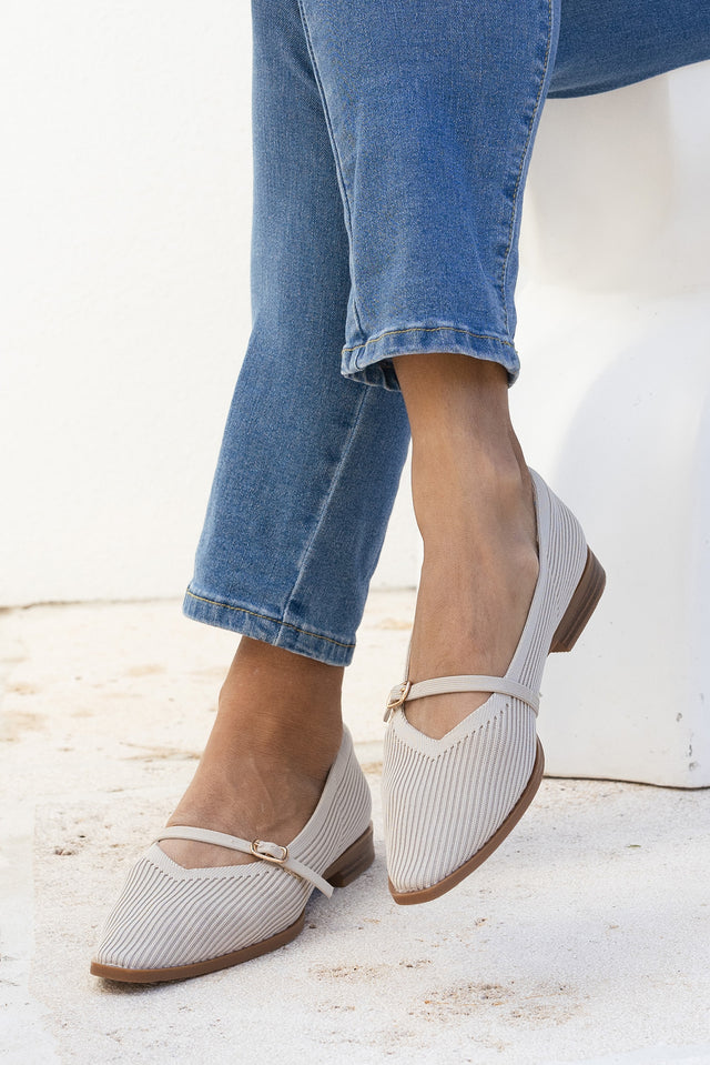 Syri Taupe Ballet Flat image 2