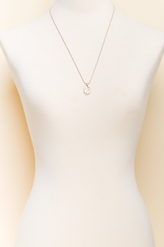 Rhonda Gold Pendant Necklace image 2