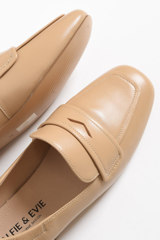 Ridgeway Nude Leather Loafer image 6