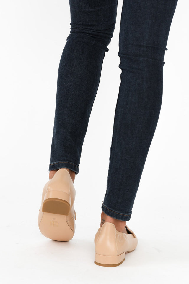 Ridgeway Nude Leather Loafer image 7