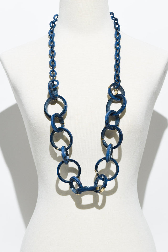Samson Blue Chain Necklace