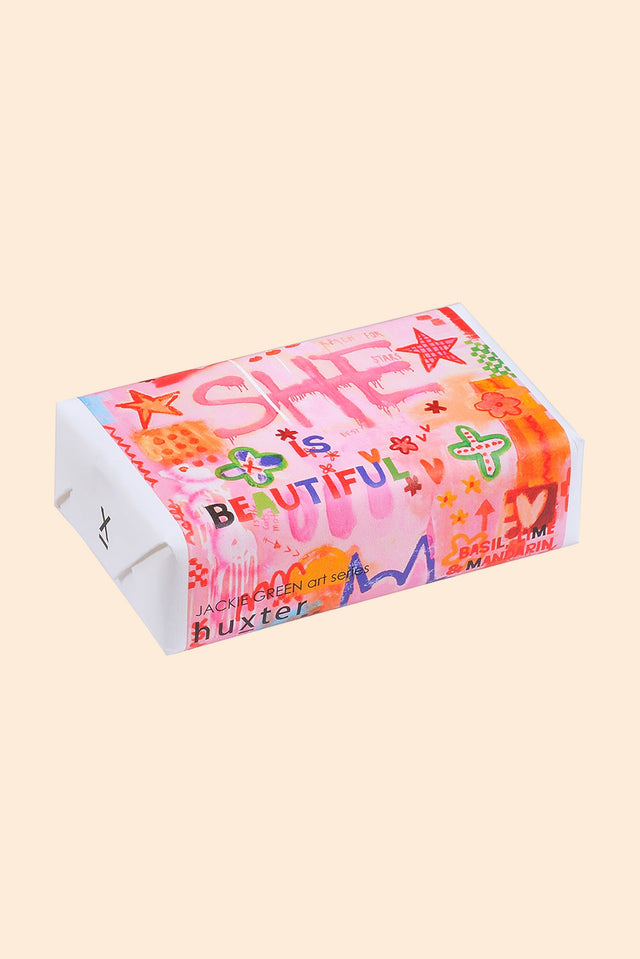 She is Beautiful Basil Lime Mandarin Soap
