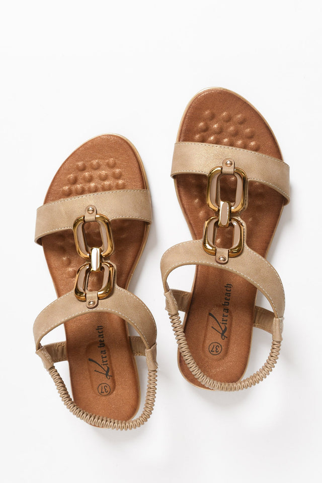 Shelby Taupe Chain Sandal image 5