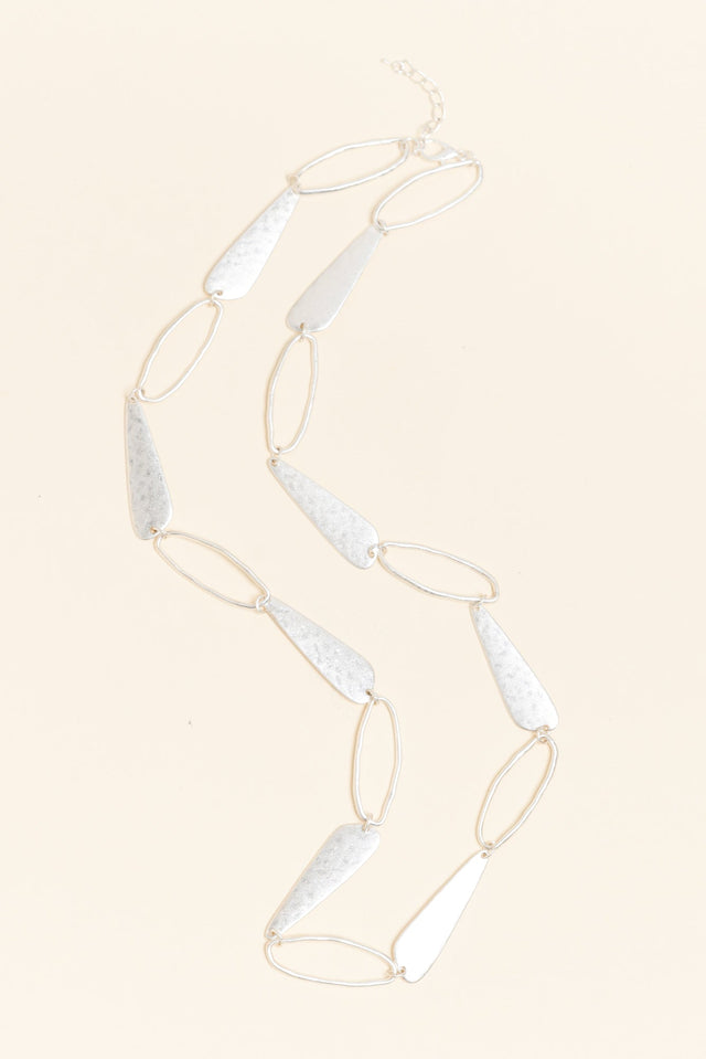 Sila Silver Linked Necklace image 1