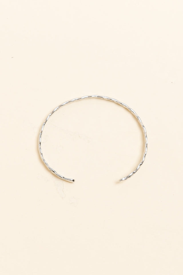 Sylvie Silver Woven Cuff image 2