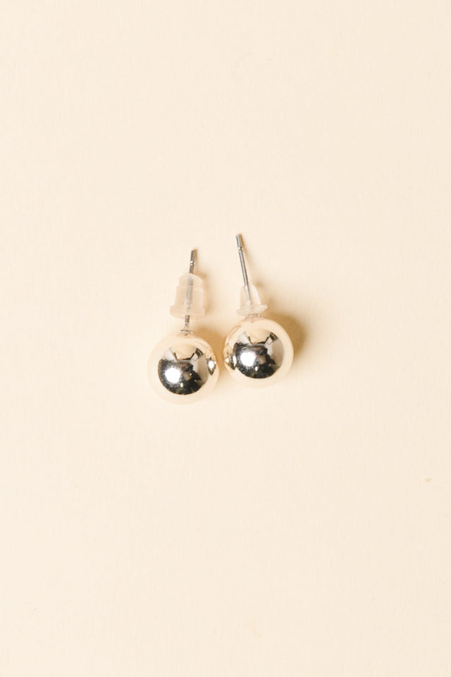 Tommy Silver Stud Earrings image 1