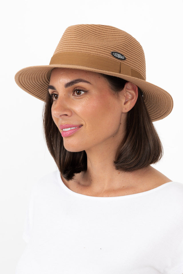 Voyager Caramel Travel Fedora image 5