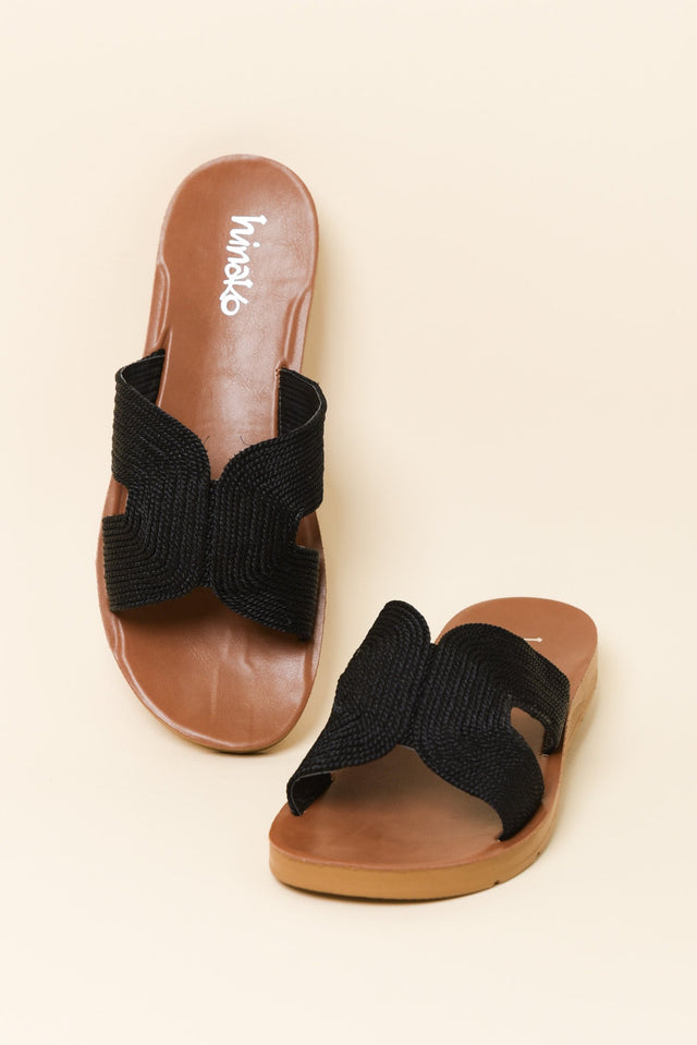 Wander Black Shimmer Slide image 2