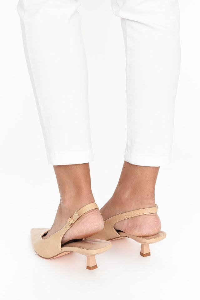 Wizz Beige Slingback Heel image 7