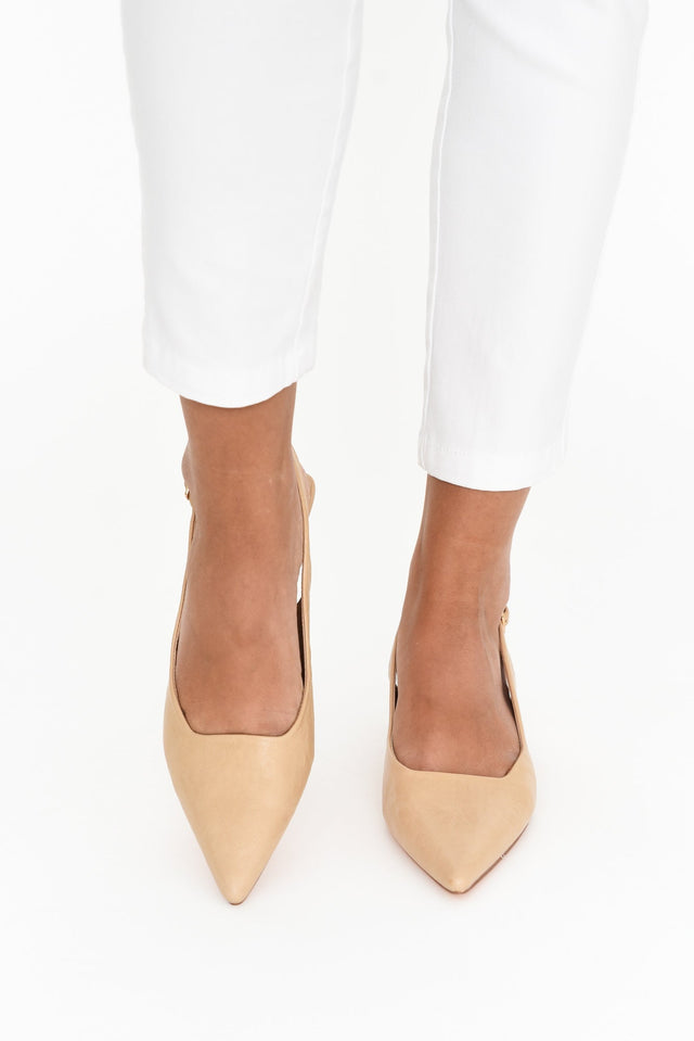 Wizz Beige Slingback Heel image 6