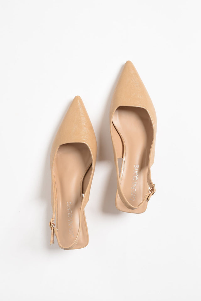 Wizz Beige Slingback Heel image 4