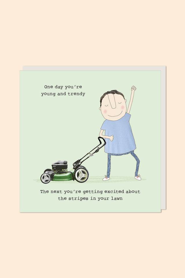 Lawn Stripes Card