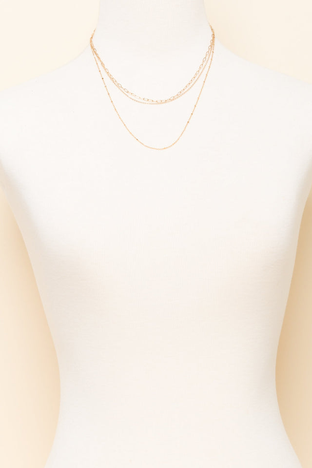 Yulia Gold Layered Necklace