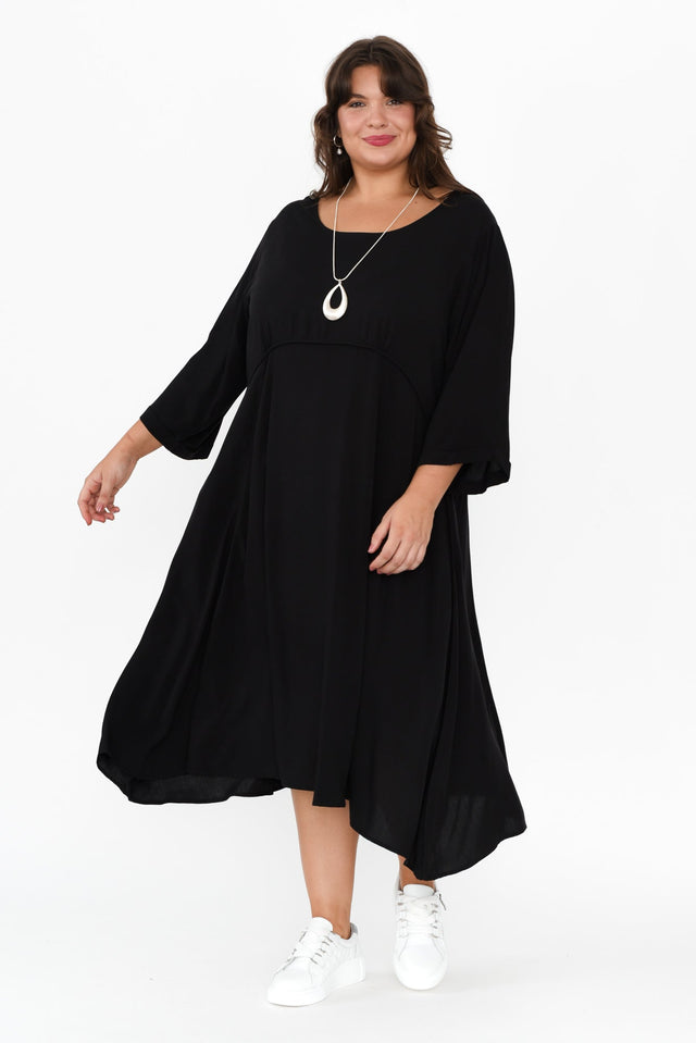 plus-size,curve-dresses,plus-size-sleeved-dresses,plus-size-below-knee-dresses,plus-size-work-edit,plus-size-summer-dresses,alt text|model:Gabby image 7