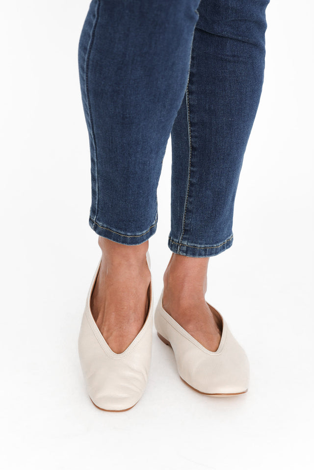 Anita Bone Leather Ballet Flat image 5