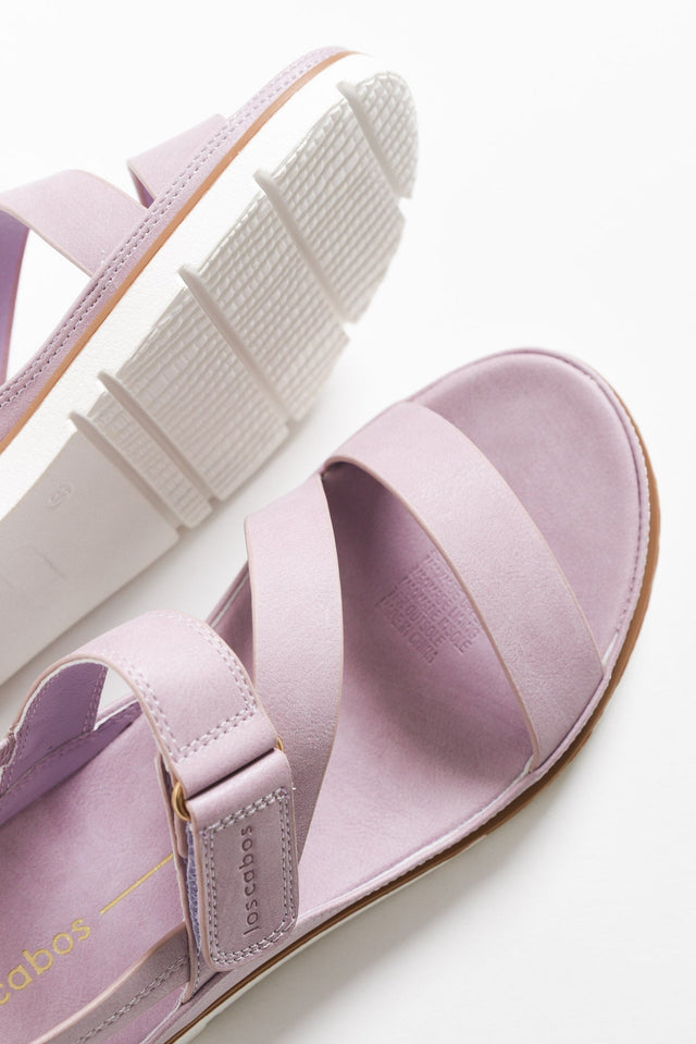Ashli Lilac Strappy Sandal image 6
