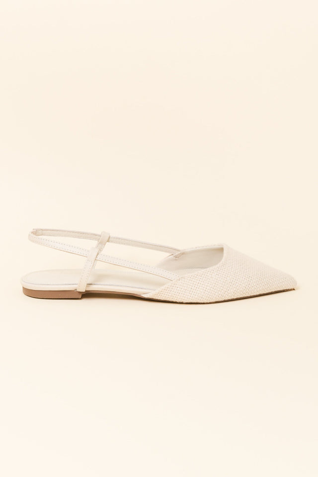 Ava Blush Leather Slingback Mule