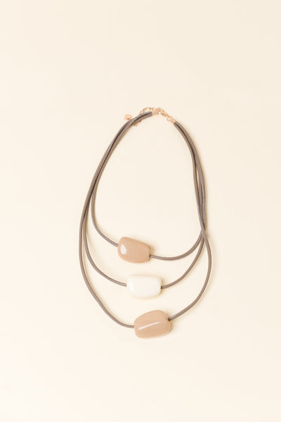 Bray Mocha Beaded Necklace