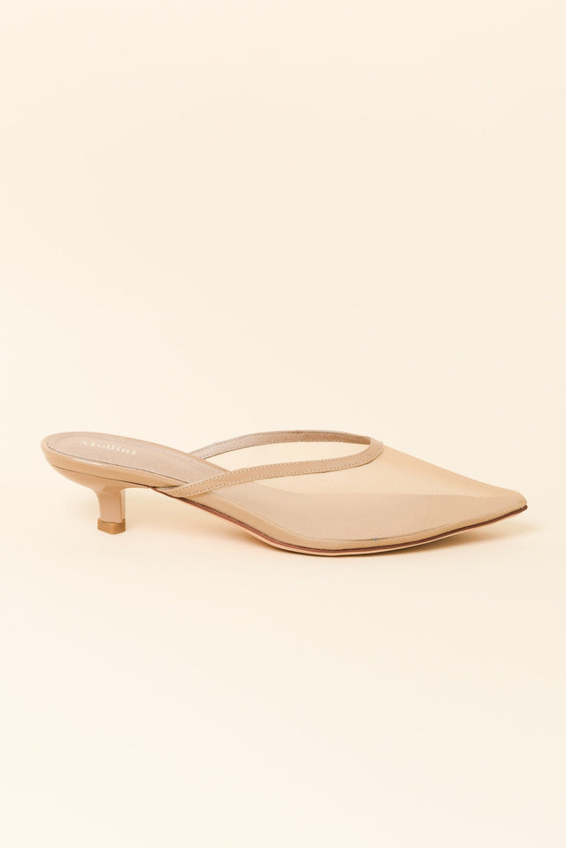 Celeb Camel Mesh Heel
