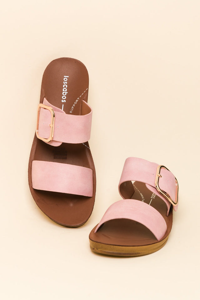 Doti Blush Buckle Slide