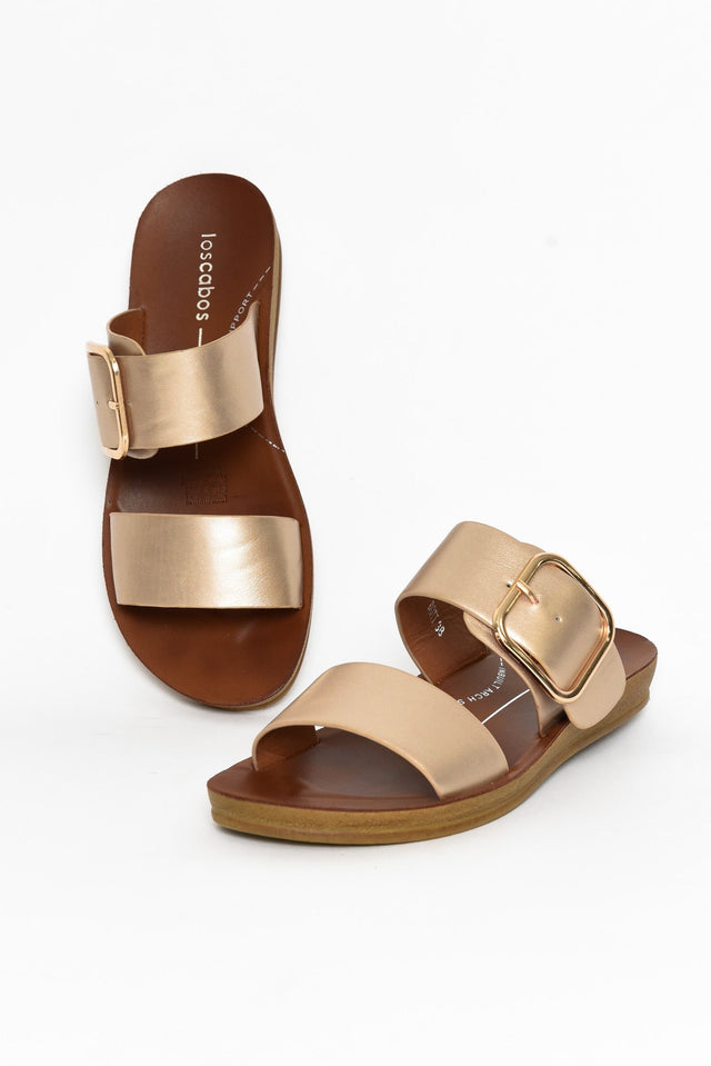 Doti Champagne Buckle Slide image 4