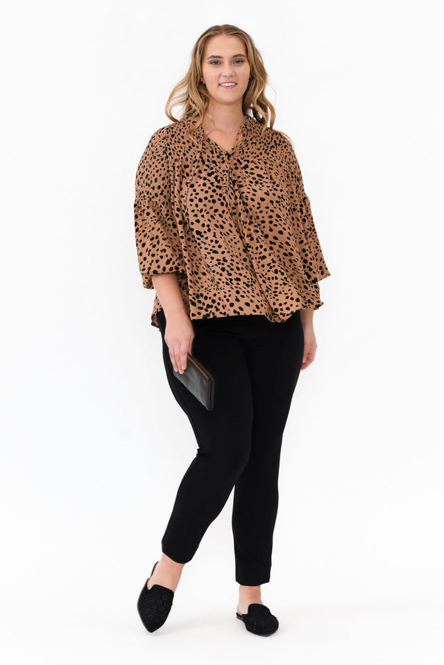 Elsa Black Winter Ponte Pants image 9