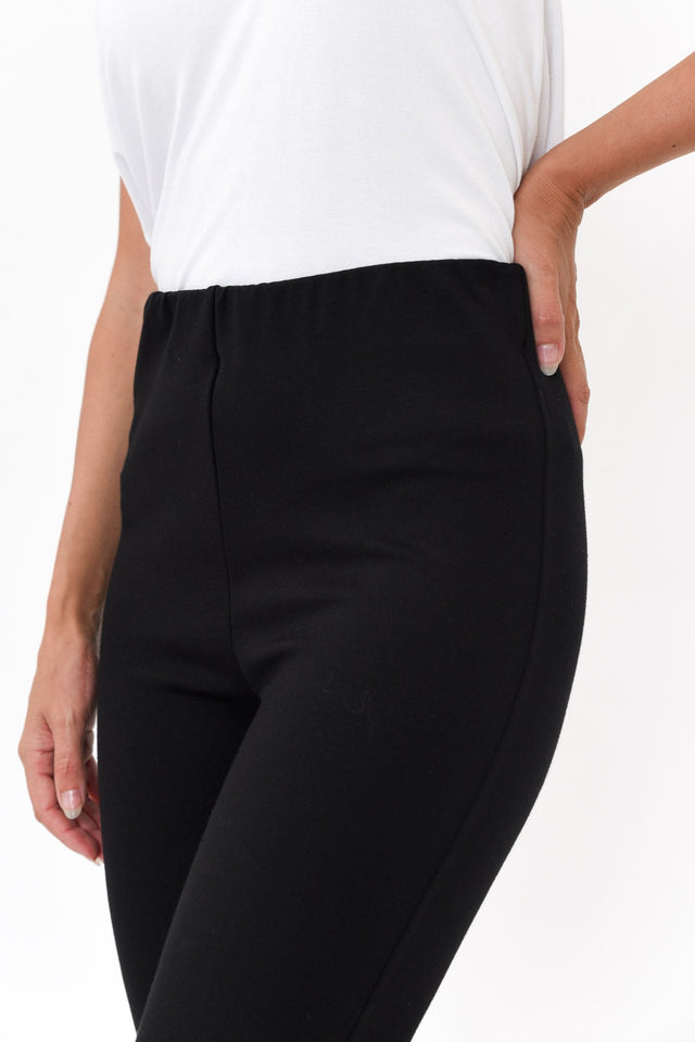 Elsa Black Winter Ponte Pants image 4