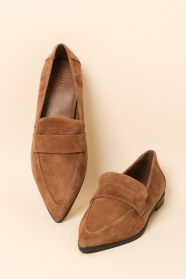 France Tan Suede Loafer image 3