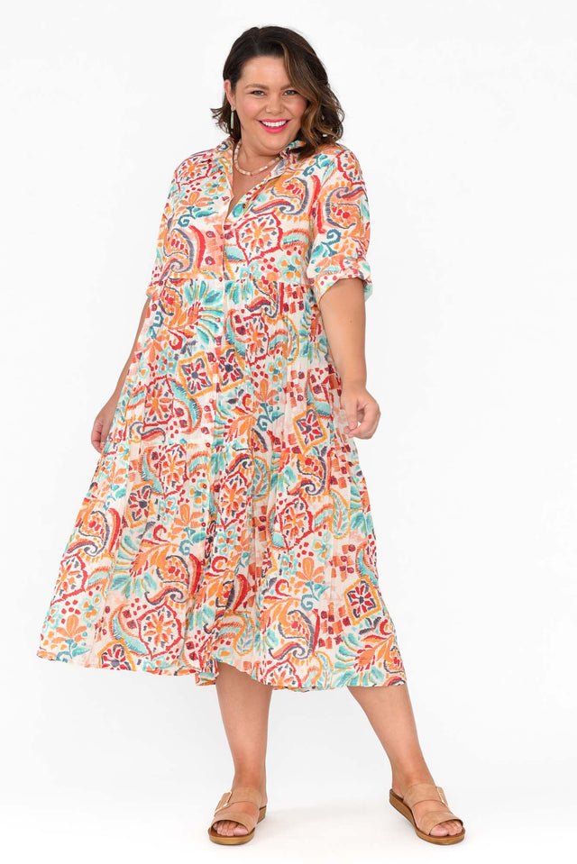 plus-size,curve-dresses,plus-size-sleeved-dresses,plus-size-below-knee-dresses,plus-size-midi-dresses,plus-size-cotton-dresses,plus-size-summer-dresses image 7