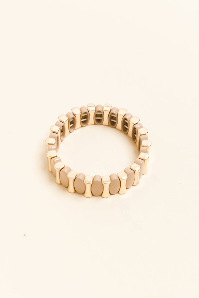 Hamilton Mocha Beaded Bracelet