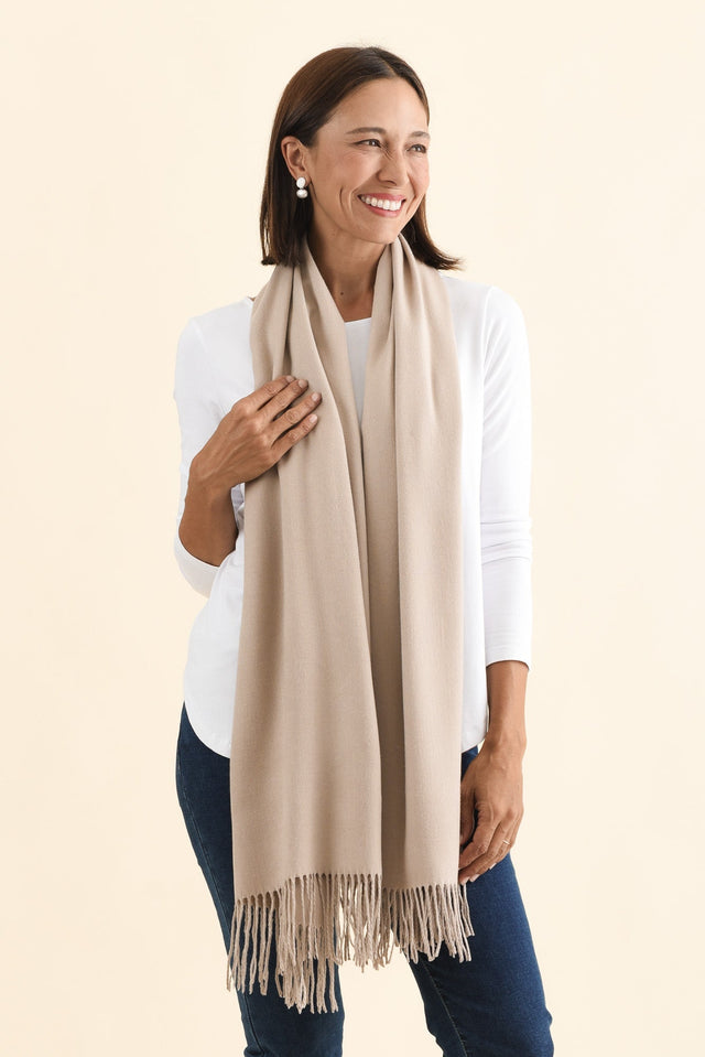 Heta Natural Cotton Pashmina Scarf