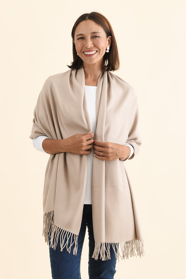 Heta Natural Cotton Pashmina Scarf