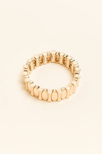 Imelda Gold Beaded Bracelet