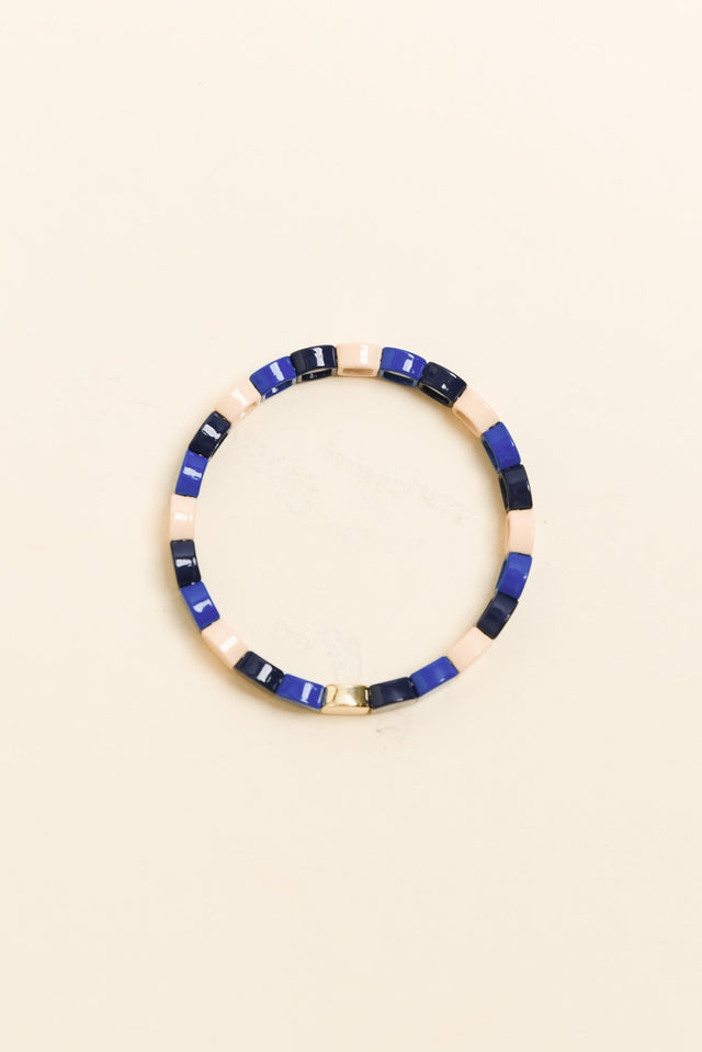 Ivy Blue Beaded Bracelet