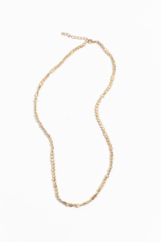 Jamila Gold Beaded Necklace