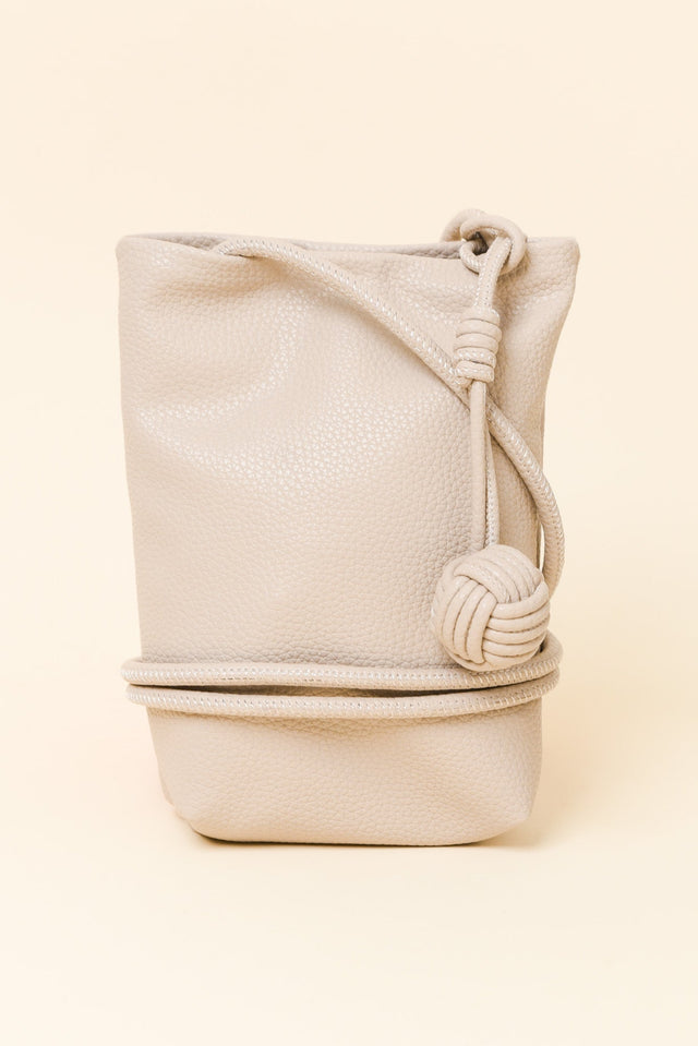 Jimmy Taupe Crossbody Bag